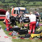 Dramatischer Rettungseinsatz in Uttendorf