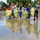 Szene Openair  Lustenau 2011: Aufraeumarbeiten