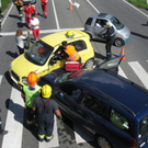 Crash auf der B4 bei Tulln: Wiener schwer verletzt