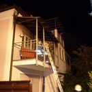 Bilder vom Balkonbrand
