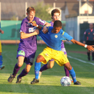 Fußball Cup-Spiel: VfB Hohenems gegen Viktoria Bregenz 