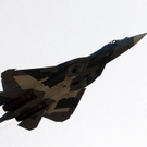 Airshow zur Präsentation des russischen Jets