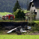 Bilder der Absturzstelle