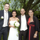 Elisabeth Pfeifer und Martin Pögler feierten ihre kirchliche Hochzeit.