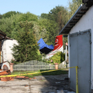 Krakau: Flugzeug stürzt in Haus