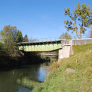 Die bestehende Brücke über den Rheintaler Binnenkanal wird in den nächsten Jahren neu gebaut