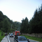 Bilder vom Lkw-Brand