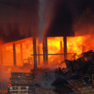 Großbrand in Liesinger Lagerhalle