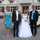 Hochzeit von Martina Keßler und Florian Küng. 