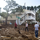 Chaos begleitet Irene