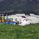 Bilder vom Flugzeugwrack