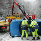 Fotos der Kranbergung