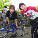 Radworkshop in der Achsiedlung
