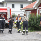 Gaißau: Waschmaschine in Brand geraten