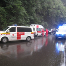 Lkw stürzte in Steiermark auf Heeres-Van