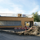 Bilddokumentation der Baustelle in Reuthe