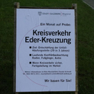 Bilder vom Probekreisverkehr