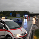 Bilder der Unfallstelle in Wels