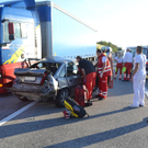 Unfall aus A2: Sekundenschlaf kostete Slowake fast das Leben