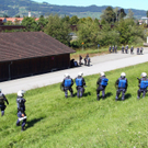 Großaufgebot der Polizei