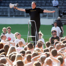 Spencer Tunicks Projekt im Wiener Happel-Stadion