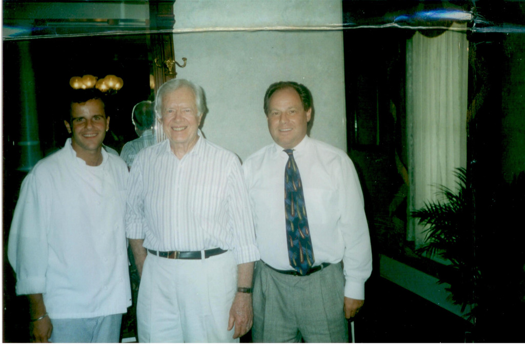 Florian Peter Lampert mit Jimmy Carter_jpg-1316434406