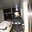 LKH Feldkirch: Feuerwehren üben Ernstfall II