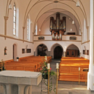 Kirchenrenovierung und neue Urnenwand Gaißau