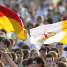 Papst in Deutschland: Pilgermassen in Freiburg