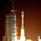 Raketenstart in China