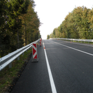 Autobahnbrücke kurz vor Fertigstellung
