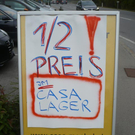 Räumungsverkauf bei Casa