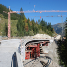 Neue Plattentobelbrücke, Damüls