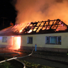 Hollabrunn: Wohnhausbrand fordert über 100 Einsatzkräfte