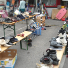 Bilder vom Flohmarkt der Pfarre St. Gebhard