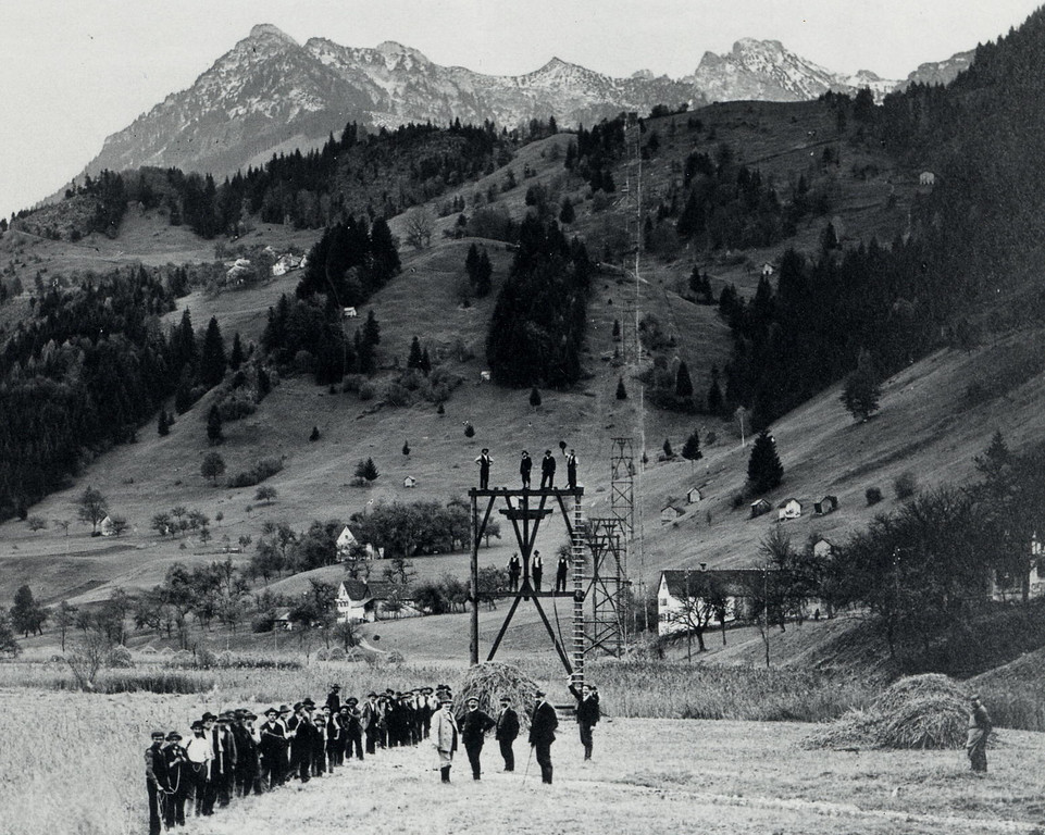 Bau der Saminabahn im Jahr 1910_JPG-1317557431