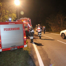 Bilder der Unfallstelle in Eben
