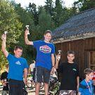 Bilder vom Kinderbikerennen