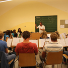 Fotos Musikprobe der Jugendkapelle am 30.09.2011 sowie Umfrage-Bilder (Quelle: Monika Kathan)
