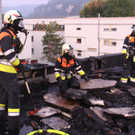 Hohenems: Dachbrand sorgt für Großeinsatz