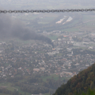 Hohenems: Leserreporter bei Dachbrand