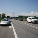 Ladegut auf der A14 verloren