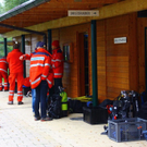 Bilder der Tauchübung