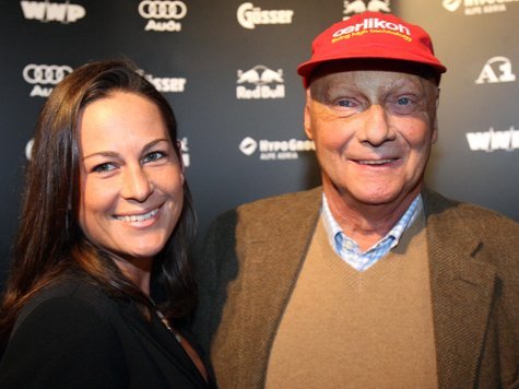 Niki und Birgit Lauda