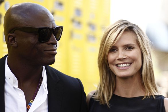 Seal und Heidi Klum