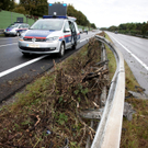 Unfall auf der A14