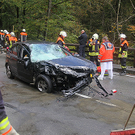Bilder vom Unfall in Schneizlreuth
