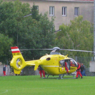 hubschrauber im hanappistadion