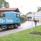 Bilder der Unfalstelle in Laufen