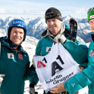 Grugger auf den Skiern